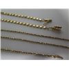 Image 2 : Qty 5 Metal Bracelets - 1 @ 14K Gold 7.36g & Pearl Hook Earring