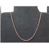 Image 2 : Gold 14K Link Chain Necklace Italy 22"L  10.07g