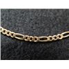Image 2 : Gold 18K Link Chain Necklace Milros Italy 16"L  8.08g