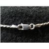 Image 10 : Qty 2 Sterling 925 Chain Necklaces: 1 w/ Plumeria Floral Pendant 14.49g