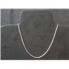 Image 2 : Qty 2 Sterling 925 Chain Necklaces: 1 w/ Plumeria Floral Pendant 14.49g