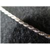 Image 3 : Qty 2 Sterling 925 Chain Necklaces: 1 w/ Plumeria Floral Pendant 14.49g