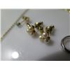 Image 8 : Misc Jewelry: 10K Gold Plated Chain w/ Pendant & Costume Ring & Earrings