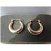 Image 2 : Gold 14K Hoop Earrings 0.76g