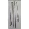 Image 1 : Qty 3 Sterling 925 Necklaces: 1 w/ Pendant 21.19g