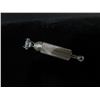 Image 8 : Clear Stone Tie Tack & 2 Loose Stones (Not Diamonds)