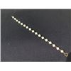 Image 2 : Gold 14K w/ Pearls Bracelet Approx. 7"L