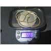Image 8 : Gold 14K Rope Chain Necklace Approx. 15"L,  6.58g