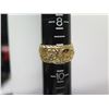 Image 8 : Gold 14K Hawaiian Ring w/ Enamel 'Kelly' Size 9,  9.82g