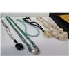 Image 1 : Qty 5  Costume Bead, Metal & Stone Necklaces