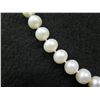 Image 2 : Pearl Bead Necklace w/ Metal Clasp 18"L