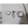 Image 8 : Misc Costume Jewelry: Cookie Lee Metal Necklace w/ Pendants, Earrings, Rings, etc