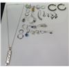 Image 1 : Misc Costume Jewelry: Necklaces, Earrings, Rings, Brooches, etc