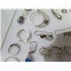 Image 8 : Misc Costume Jewelry: Necklaces, Earrings, Rings, Brooches, etc