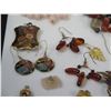 Image 8 : Misc Broaches, Pendants, Earrings, Pins etc (Some Broken)