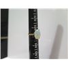 Image 8 : Gold 22K Ring Size 7 w/ Opal, 3.01g