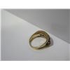 Image 3 : Gold 14K Ring Size 6.5 w/ Colored Simulant Stones, 5.09g