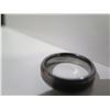 Image 2 : Black Tungsten Carbide Ring Size 9.5