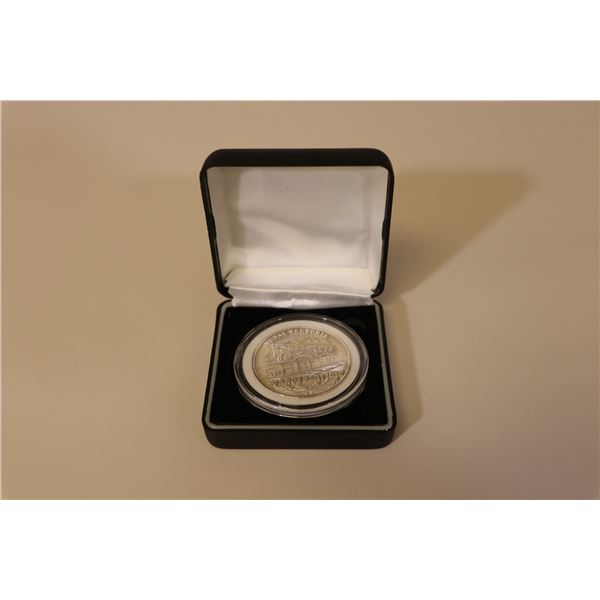 Moneda Tec de Monterrey y llavero Tec de Monterrey