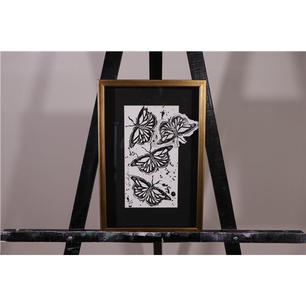 Obra "El Vuelo de la Monarca" por Sandra Alonso