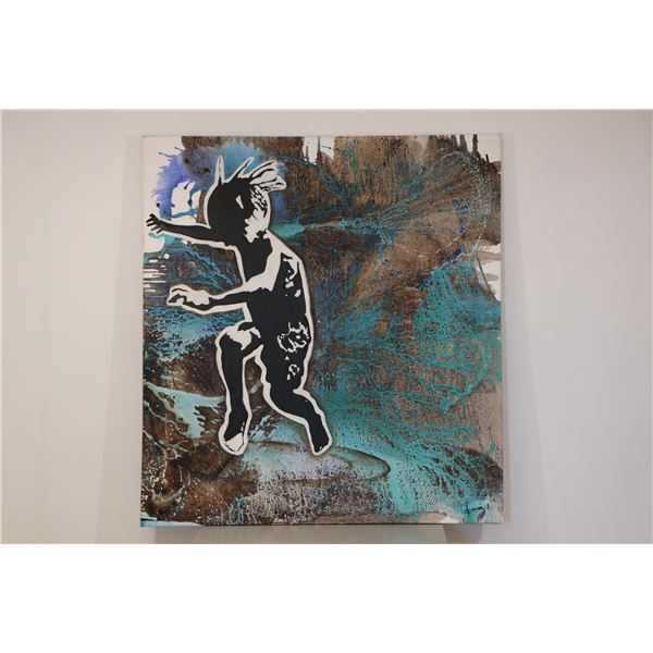 Obra "Joy" por Lucía Apodaca