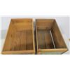 Image 2 : 2X THE BID PRICE - wood apple crates