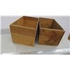 Image 3 : 2X THE BID PRICE - wood apple crates