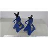 Image 3 : 3 1/2 ton jack stands - michelin