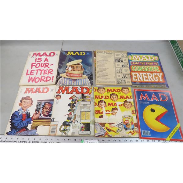 (8) MAD magazine comics