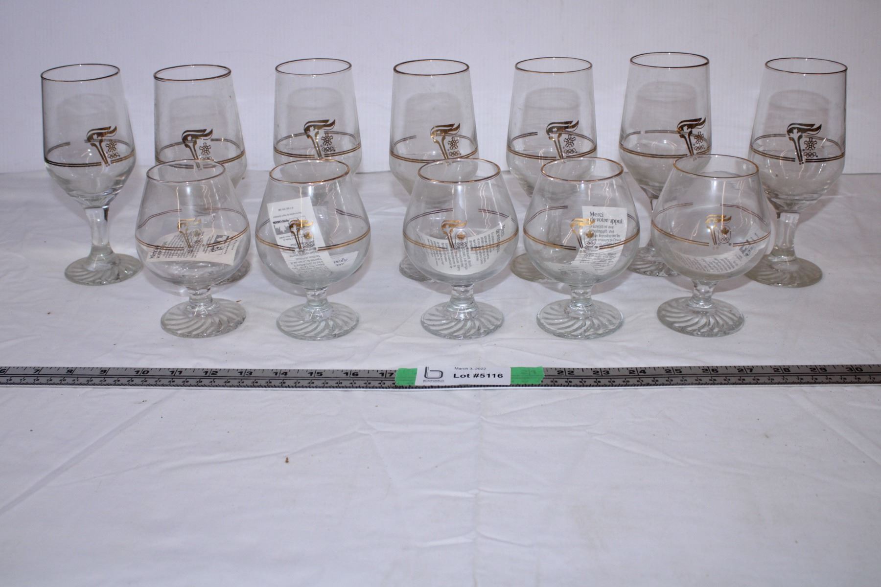 Olympic Glasses (12) - Petro Canada - Bodnarus Auctioneering Petro canada olympic glasses