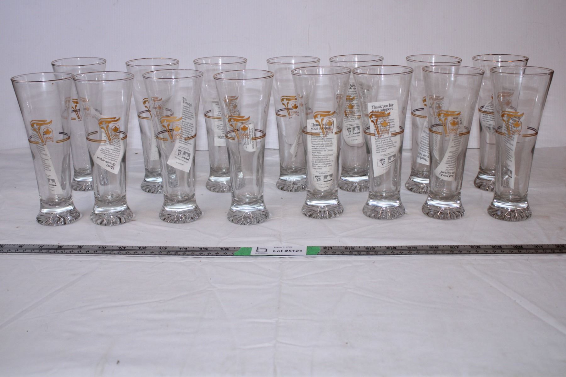 Petro Canadian Olympic Performance Glasses Petro Canadian Olympic Performance Glasses