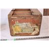Image 3 : Vintage Shoe Shine Box, wood Crate