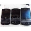 Image 2 : (3) blackberry cell phones (untested) + 2 used sunglasses - in different cases