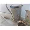 Image 2 : Italian Soup Ladle, vintage pitchers, misc household