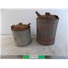 Image 1 : (2) vintage gas cans