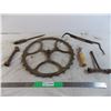 Image 1 : antique iron/steel misc