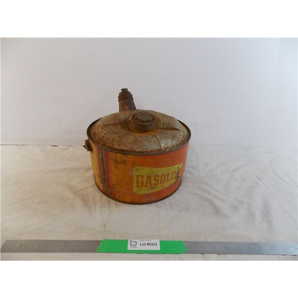 Gazoline tin gas can