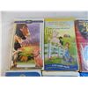 Image 2 : (6) plastic case childrens VHS movies