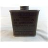 Image 2 : Small "Poison" Tin - "Oil, Lubricating, preservative, light". Military Belt Container?