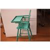 Image 4 : *Vintage wooden baby High Chair