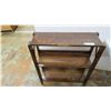 Image 1 : *Wood 2-tier shelf - 8.5x25.5x30
