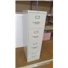 Image 1 : *4 drawer metal filing cabinet - 52" tall