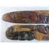 Image 2 : Wood wall carving art - 32 tall