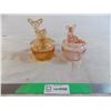 Image 1 : Glass deer + dog trinket dishes
