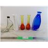 Image 1 : Glass vases + Shoe bottle