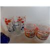 Image 3 : plastic pepsi cups + variety of other glass cups