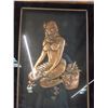 Image 2 : 2X THE BID PRICE - Copper pictures in frame - 25" x 19"
