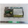Image 1 : John Deere Ceramic calendar + key holder - magnetic tiles (some tiles fallen off) (6 months double s