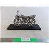 Image 1 : Motorbike on stand (solid pewter or aluminum?)