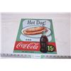 Image 1 : Hot Dog and Coca-Cola Sign